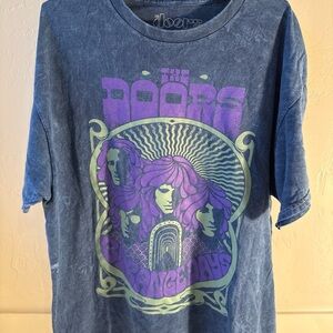 The Doors Graphic Tee in Blue